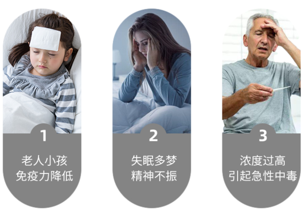 家具甲醛对人的危害图